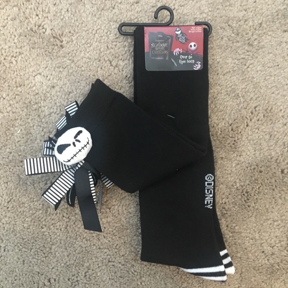 Hot Topic Accessories - Nightmare Before Christmas Thigh Highs